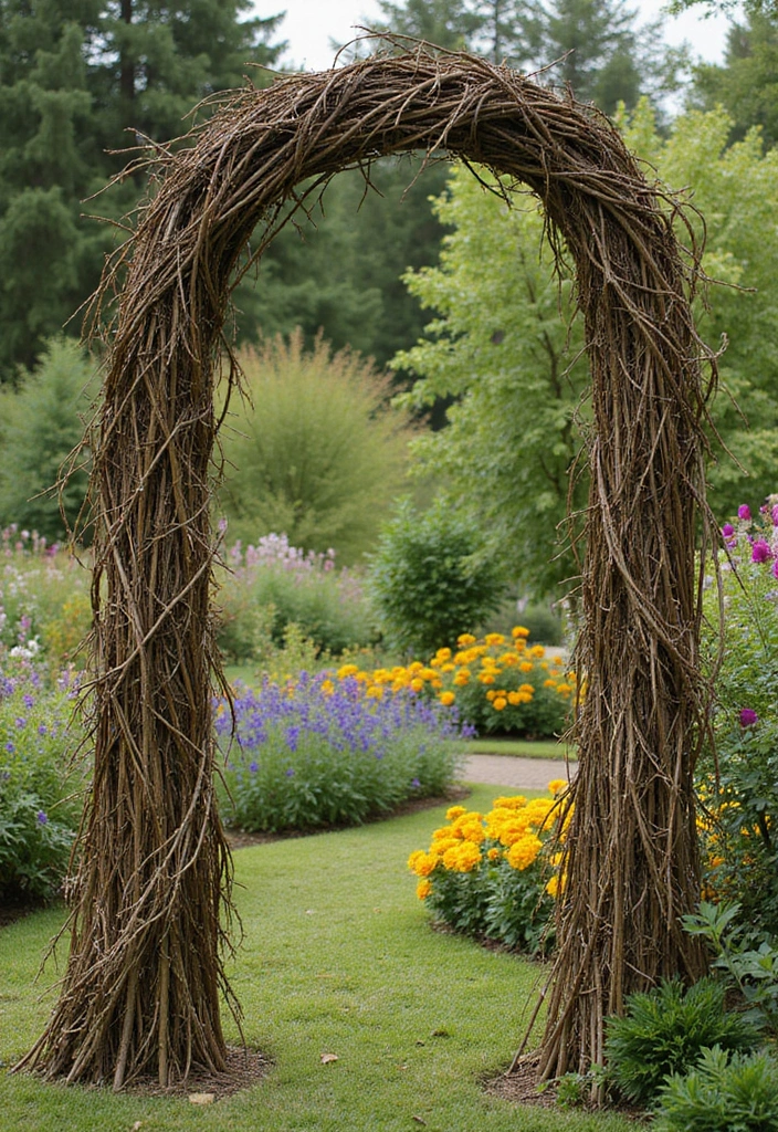 30 Plant Privacy Screen Ideas for a Natural Barrier - 15. Tanglewood Weaving Screens