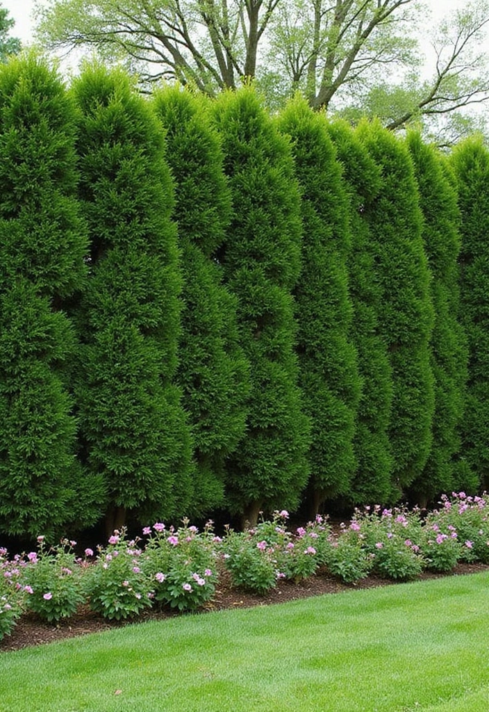 30 Plant Privacy Screen Ideas for a Natural Barrier - 2. Lush Hedgerows