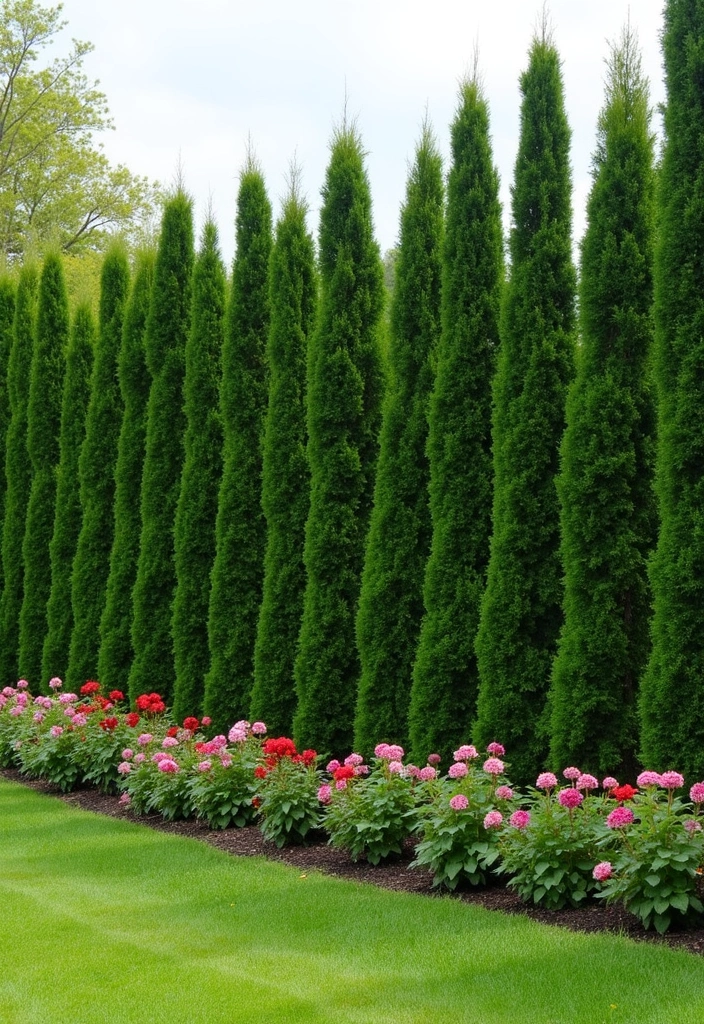 30 Plant Privacy Screen Ideas for a Natural Barrier - 21. Natural Fences from Trees