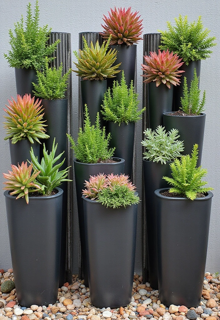 30 Plant Privacy Screen Ideas for a Natural Barrier - 9. Succulent Screens