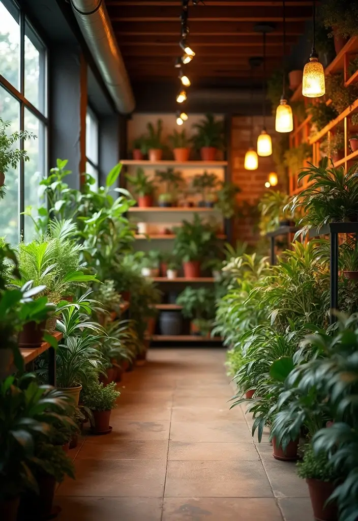 30 Plant Store Design Ideas That Attract Customers 25 30 Plant Store Design Ideas That Attract Customers - 25. Warm Lighting Techniques