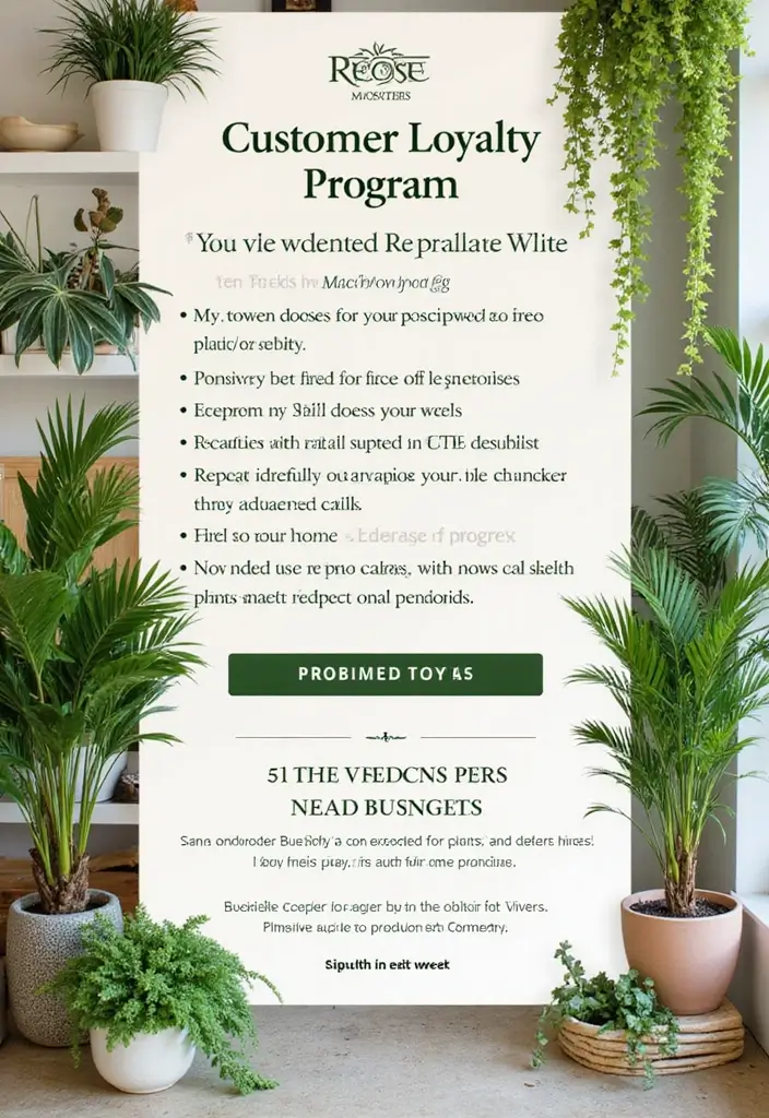 30 Plant Store Design Ideas That Attract Customers 26 30 Plant Store Design Ideas That Attract Customers - 26. Customer Loyalty Programs