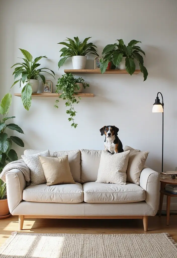 30 Pothos Plant Aesthetic Inspirations You’ll Love 14 30 Pothos Plant Aesthetic Inspirations You’ll Love - 14. Pet-Friendly Design