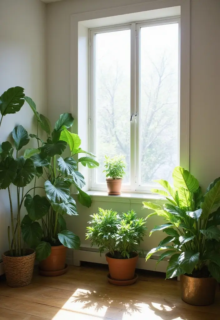 30 Pothos Plant Aesthetic Inspirations You’ll Love 17 30 Pothos Plant Aesthetic Inspirations You’ll Love - 17. Natural Light Boost
