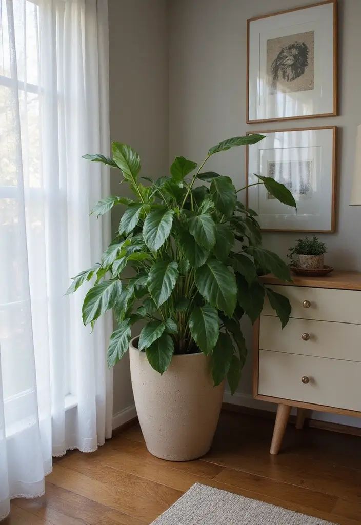 30 Pothos Plant Aesthetic Inspirations You’ll Love 19 30 Pothos Plant Aesthetic Inspirations You’ll Love - 19. Brightening Up Dark Corners