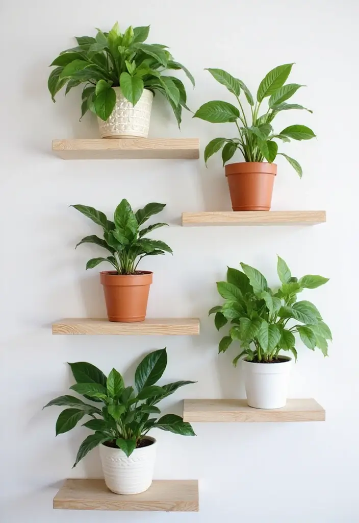 30 Pothos Plant Aesthetic Inspirations You’ll Love 2 30 Pothos Plant Aesthetic Inspirations You’ll Love - 2. Shelving Success
