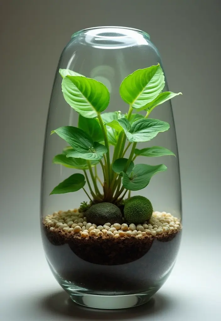30 Pothos Plant Aesthetic Inspirations You’ll Love 20 30 Pothos Plant Aesthetic Inspirations You’ll Love - 20. Terrarium Delight