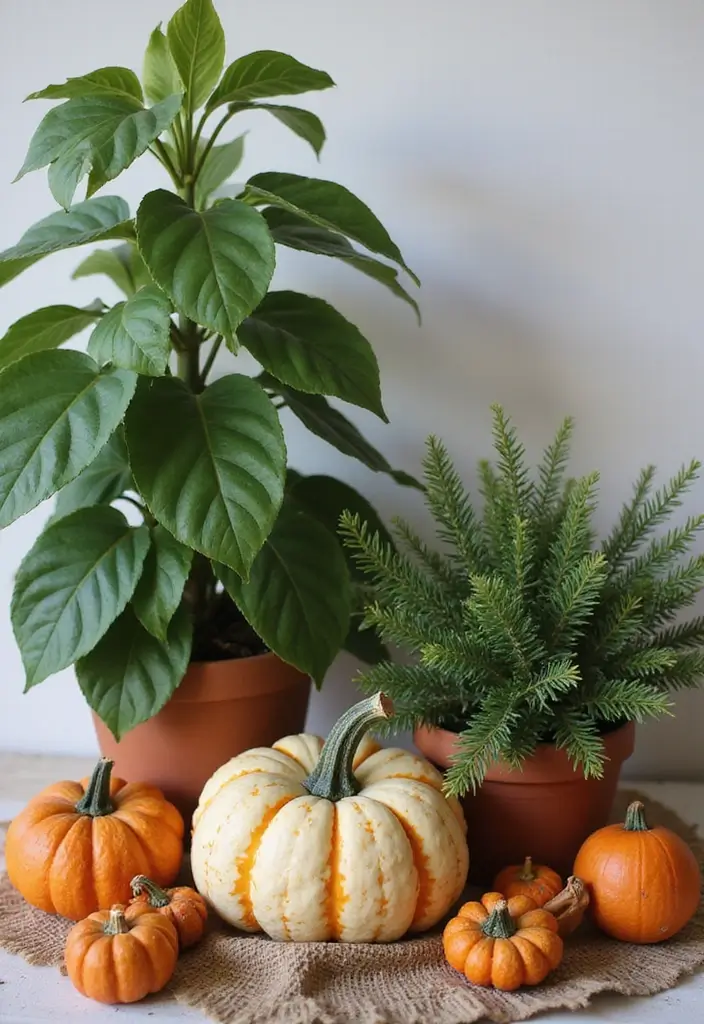 30 Pothos Plant Decor Ideas for Every Corner of Your Home 17 30 Pothos Plant Decor Ideas for Every Corner of Your Home - 17. Seasonal Decor Integration