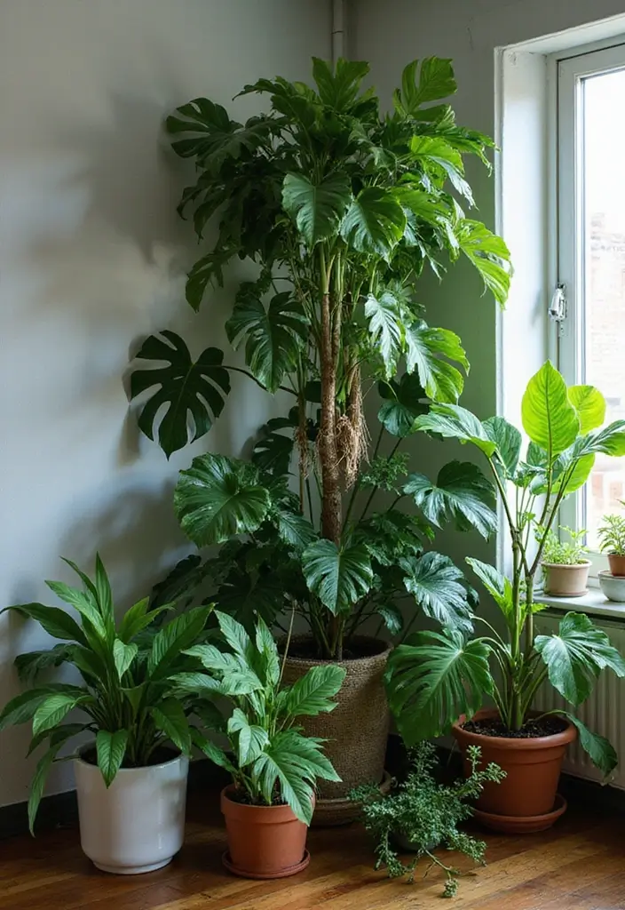 30 Pothos Plant Decor Ideas for Every Corner of Your Home 27 30 Pothos Plant Decor Ideas for Every Corner of Your Home - 27. Urban Jungle Feel