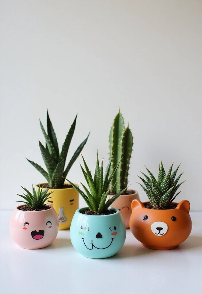 30 Snake Plant Pot Ideas for Stylish Indoor Decor 9 30 Snake Plant Pot Ideas for Stylish Indoor Decor - 9. Funky Planter Shapes