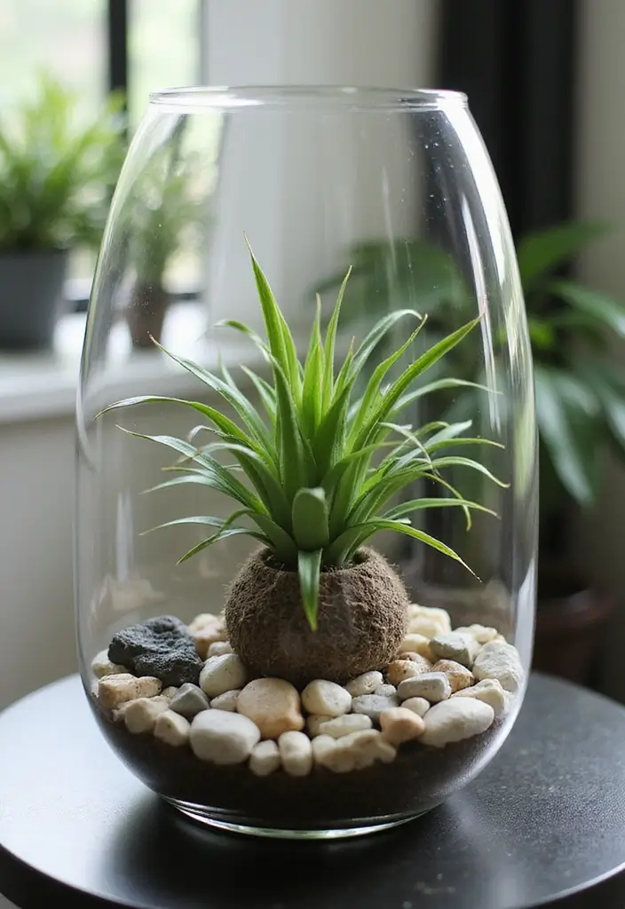 30 Spider Plant Decor Ideas You’ll Want to Try 3 30 Spider Plant Decor Ideas You’ll Want to Try - 3. Creative Plant Displays with Terrariums