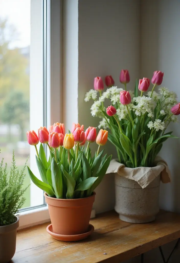 30 Stunning Plant Decor Ideas for a Fresh and Modern Look - 18. Seasonal Plant Displays