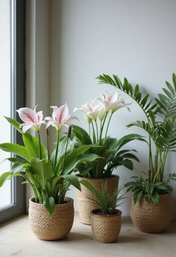 30 Stunning Plant Decor Ideas for a Fresh and Modern Look - 23. Mood-Boosting Plants