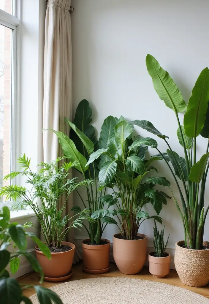 30 Stunning Plant Decor Ideas for a Fresh and Modern Look - 25. Faux Plants for Minimal Maintenance