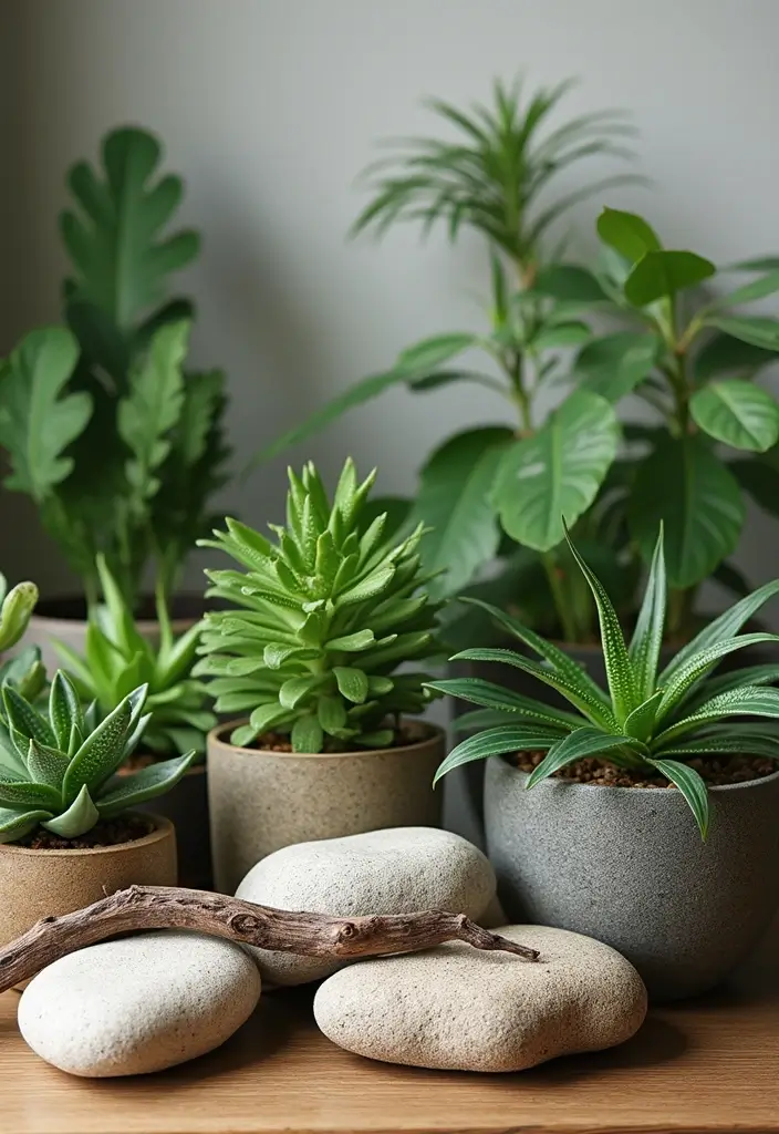 30 Stunning Plant Decor Ideas for a Fresh and Modern Look - 30. Learning from Nature