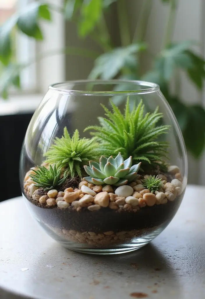 30 Stunning Plant Decor Ideas for a Fresh and Modern Look - 8. Stylish Terrariums