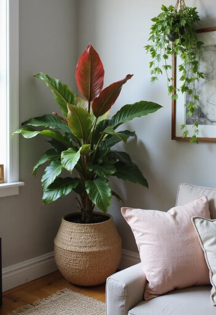 30 Stunning Red Leaf Plant Varieties to Try in Your Garden 12 30 Stunning Red Leaf Plant Varieties to Try in Your Garden - 12. Red Margin Dracaena (Dracaena sanderiana)