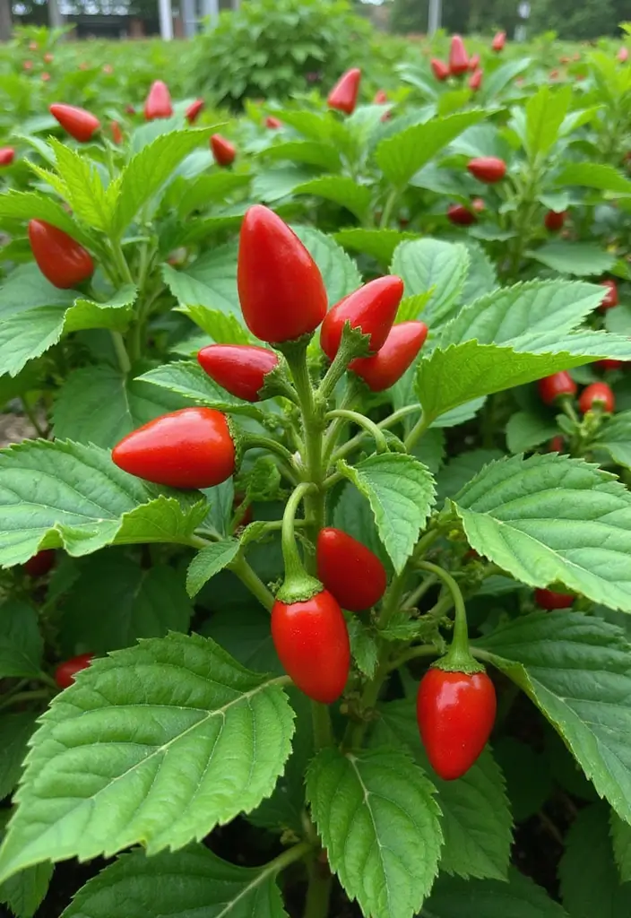 30 Stunning Red Leaf Plant Varieties to Try in Your Garden 19 30 Stunning Red Leaf Plant Varieties to Try in Your Garden - 19. Chilis 'Red Cherry'