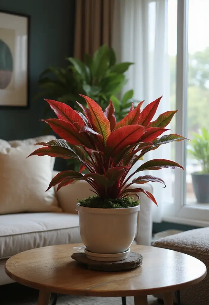 30 Stunning Red Leaf Plant Varieties to Try in Your Garden 2 30 Stunning Red Leaf Plant Varieties to Try in Your Garden - 2. Red Aglaonema