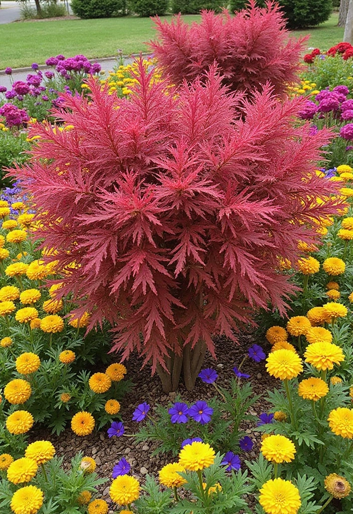30 Stunning Red Leaf Plant Varieties to Try in Your Garden 23 30 Stunning Red Leaf Plant Varieties to Try in Your Garden - 23. Red-Leafed Dusty Miller (Senecio cineraria)