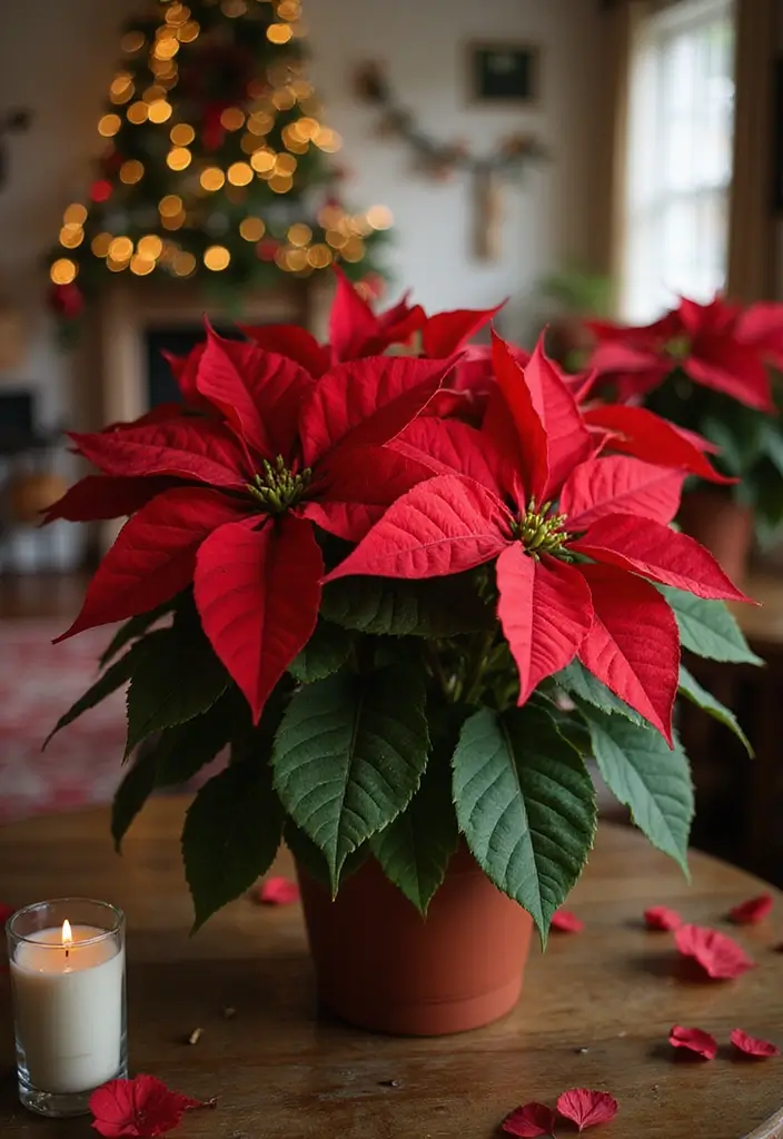 30 Stunning Red Leaf Plant Varieties to Try in Your Garden 25 30 Stunning Red Leaf Plant Varieties to Try in Your Garden - 25. Red Poinsettia (Euphorbia pulcherrima)