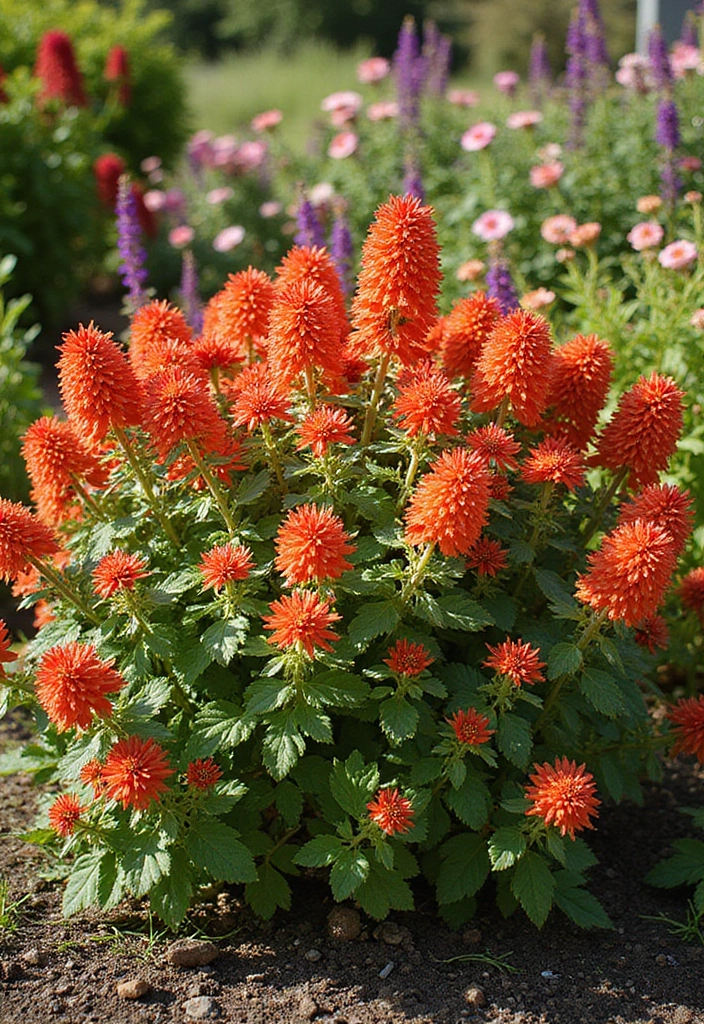30 Stunning Red Leaf Plant Varieties to Try in Your Garden 29 30 Stunning Red Leaf Plant Varieties to Try in Your Garden - 29. Red-Flowered Verbena (Verbena bonariensis)