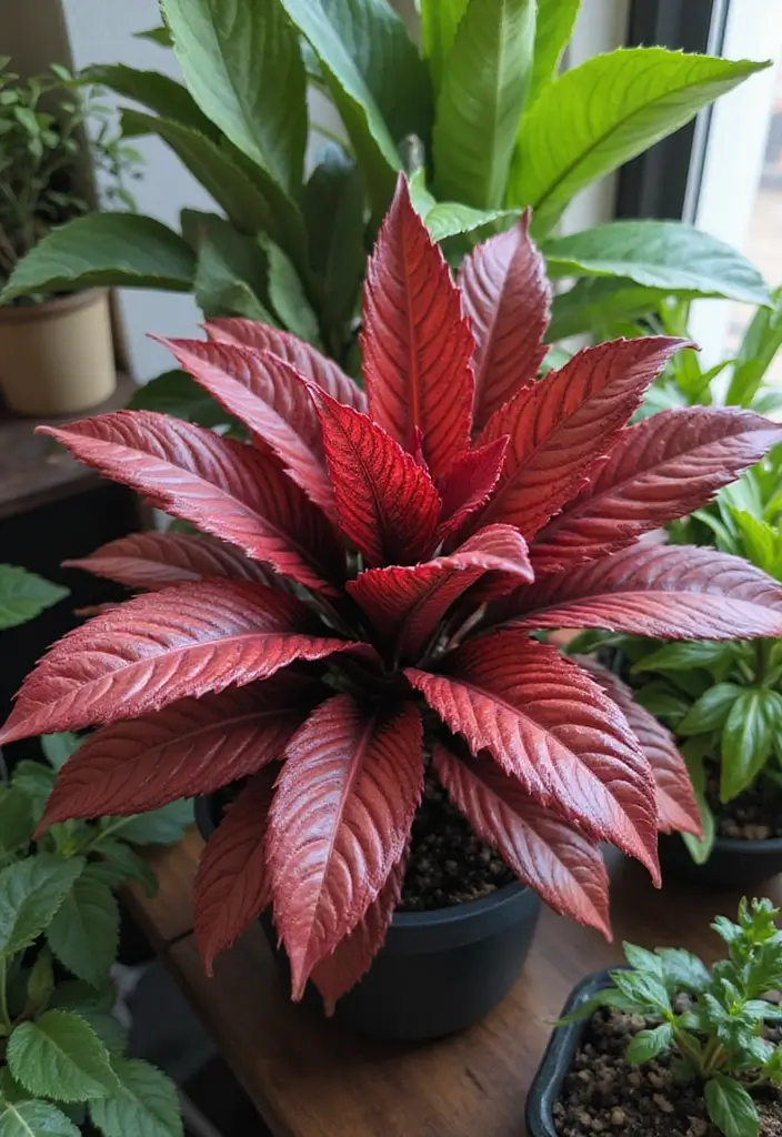 30 Stunning Red Leaf Plant Varieties to Try in Your Garden 30 30 Stunning Red Leaf Plant Varieties to Try in Your Garden - 30. Red Pirate Plant (Neoregalia spp.)