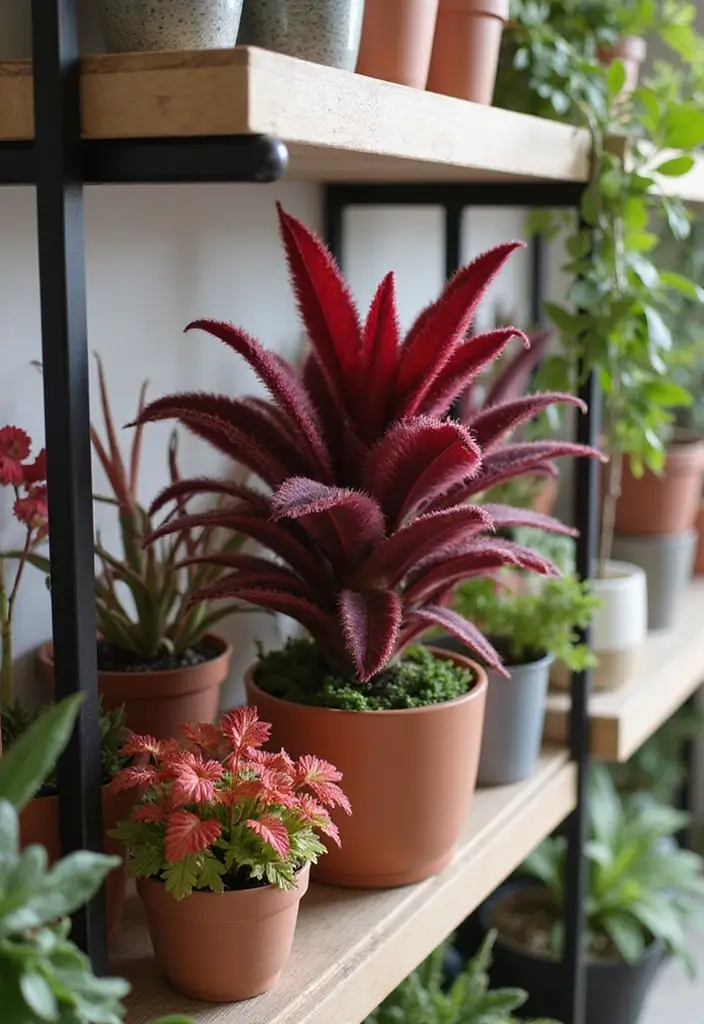 30 Stunning Red Leaf Plant Varieties to Try in Your Garden 8 30 Stunning Red Leaf Plant Varieties to Try in Your Garden - 8. Red Velvet Plant (Gynura aurantiaca)