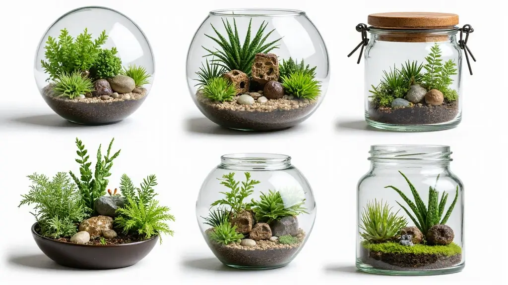 30 Unique Plant Terrarium Ideas for Small Green Worlds