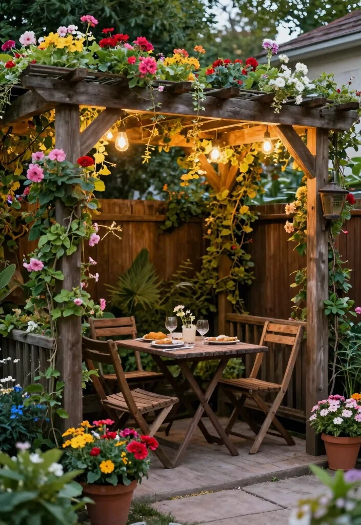 10 BBQ Pergola Ideas for Outdoor Cooking and Entertaining 1 10 BBQ Pergola Ideas for Outdoor Cooking and Entertaining - 1. Cozy Corner Pergola 1