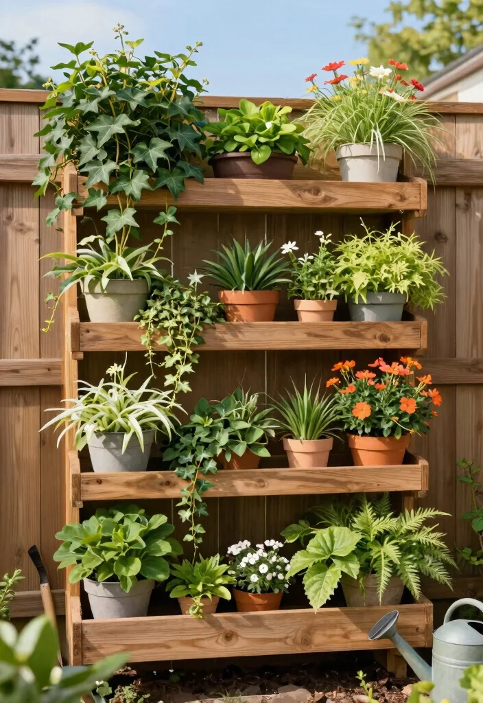 10 Back Garden Fence Ideas for Privacy and Structure - 1. Lush Vertical Gardens 1
