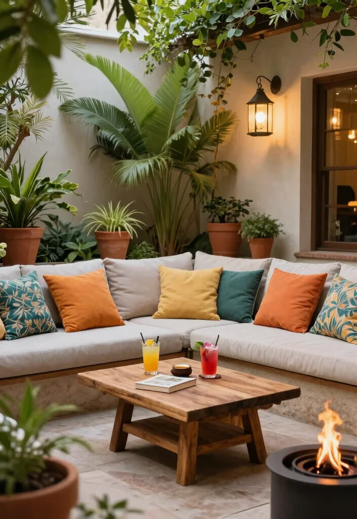 10 Back Garden Patio Ideas for Everyday Outdoor Enjoyment - 1. Cozy Seating Nooks 1