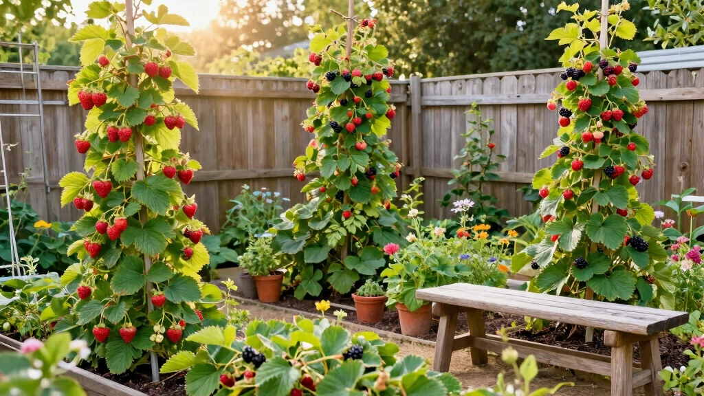 10 Berry Trellis Ideas for Organized and Productive Gardens