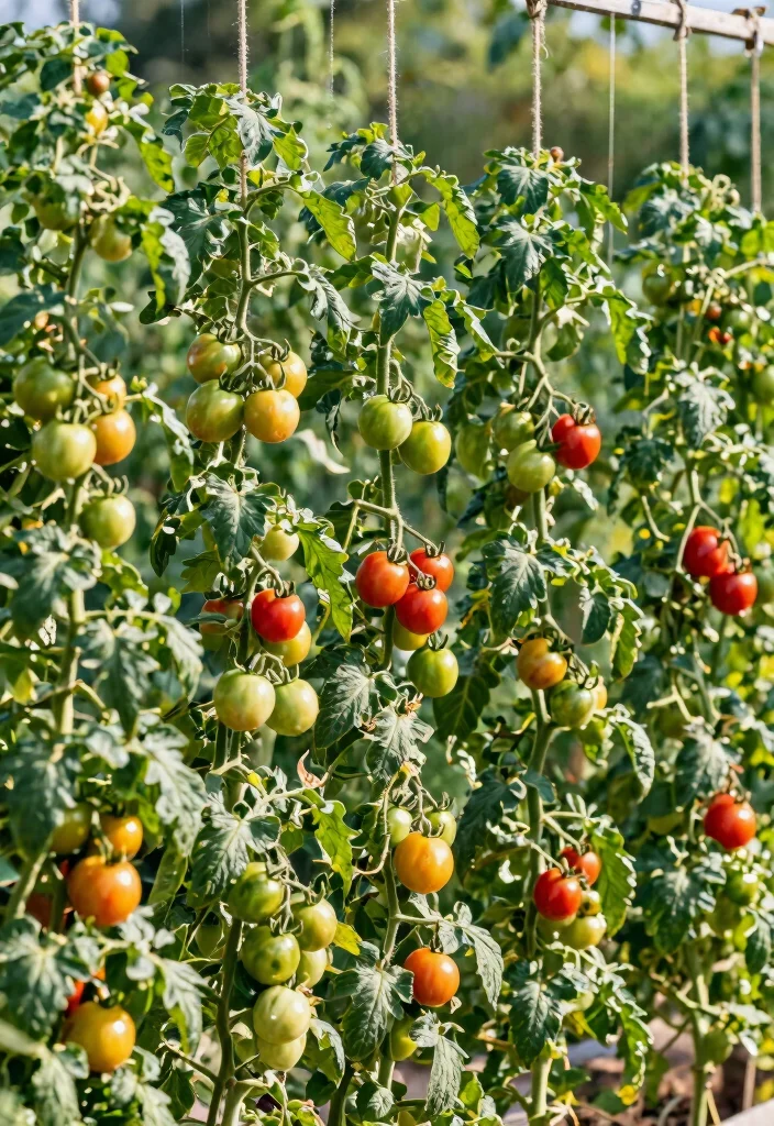 10 Best Tomato Trellis Ideas for Healthy and Easy Harvests - 5. Curtain Trellis 1