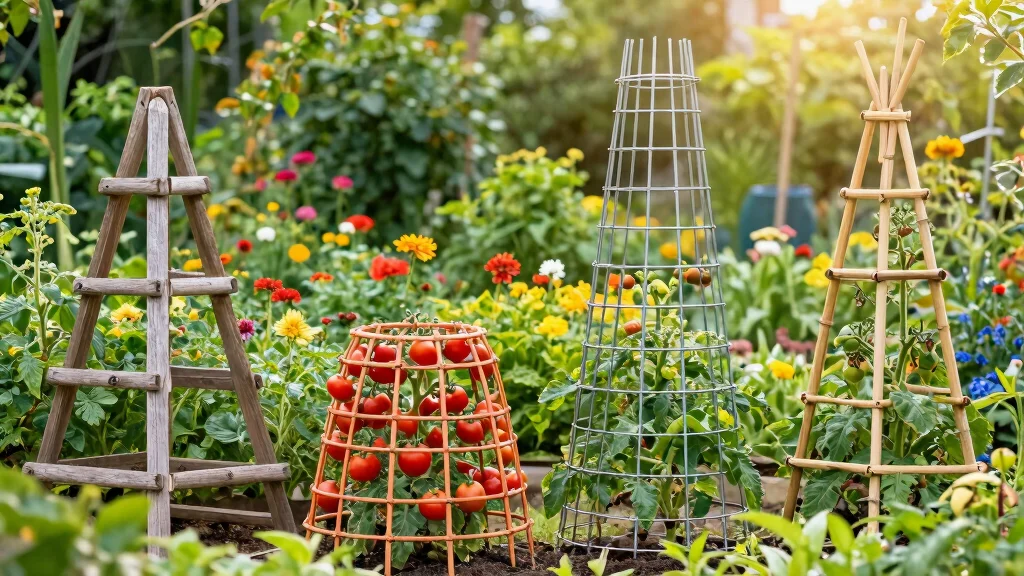 10 Best Tomato Trellis Ideas for Healthy and Easy Harvests