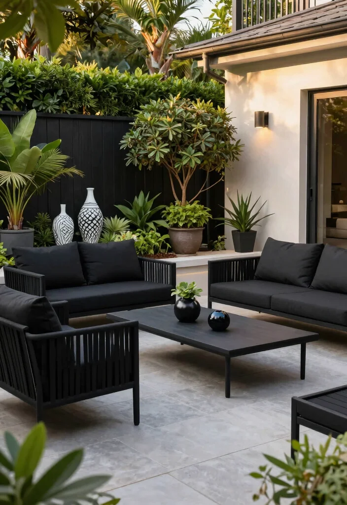 10 Black Patio Ideas for Bold and Modern Outdoor Style - Conclusion 1