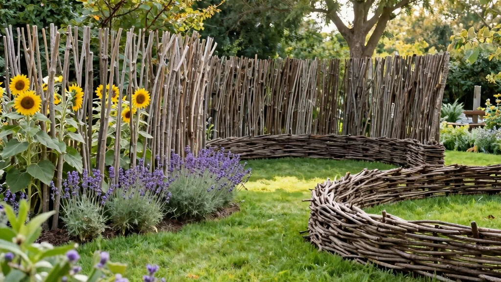 10 Branch Fence Ideas for Natural and Eco-Friendly Gardens