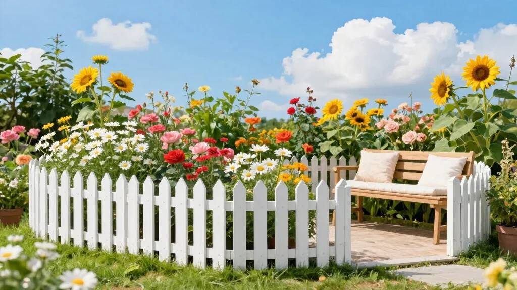 10 Corner Picket Fence Ideas for Charming Garden Borders