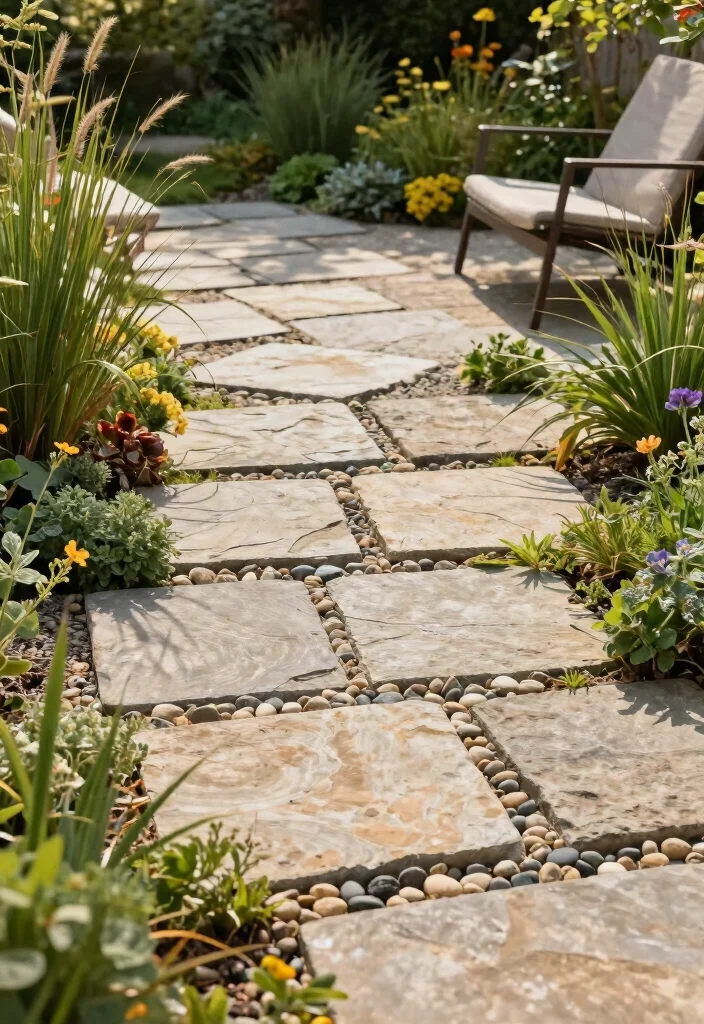 10 Permeable Patio Ideas for Eco-Friendly Outdoor Spaces - 5. Flagstone Patios: Timeless Elegance 1