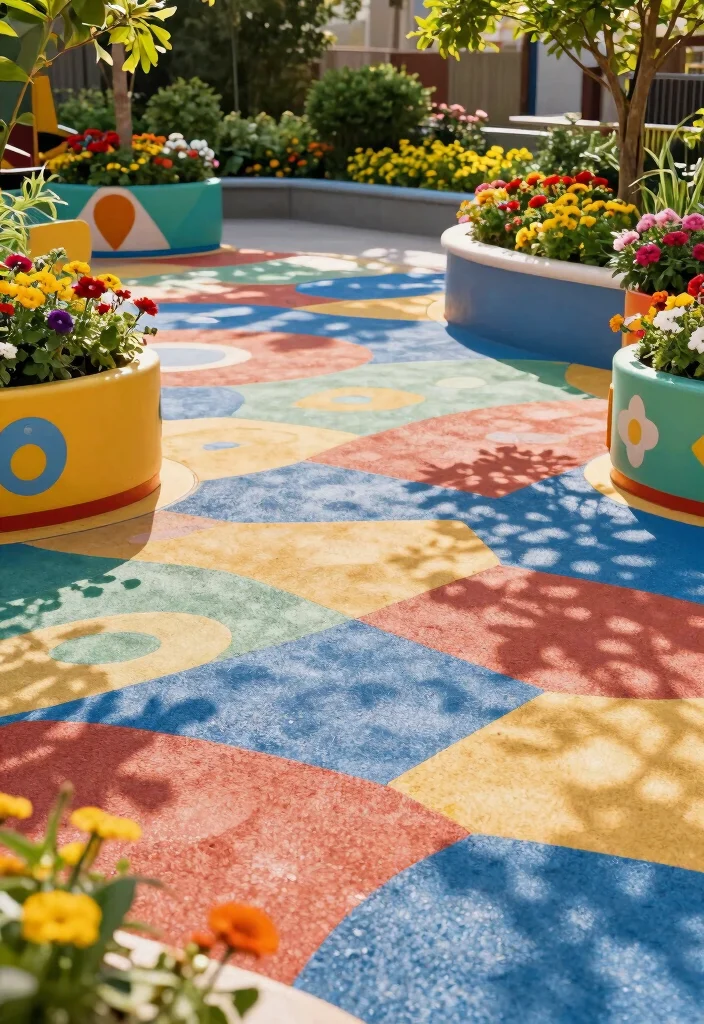 10 Permeable Patio Ideas for Eco-Friendly Outdoor Spaces - 6. Rubber Pavers: Eco-Friendly Innovation 1
