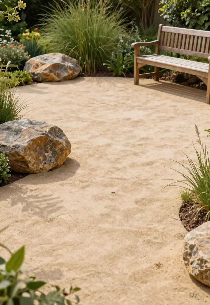 10 Permeable Patio Ideas for Eco-Friendly Outdoor Spaces - 7. Stone Dust Patios: Natural Minimalism 1