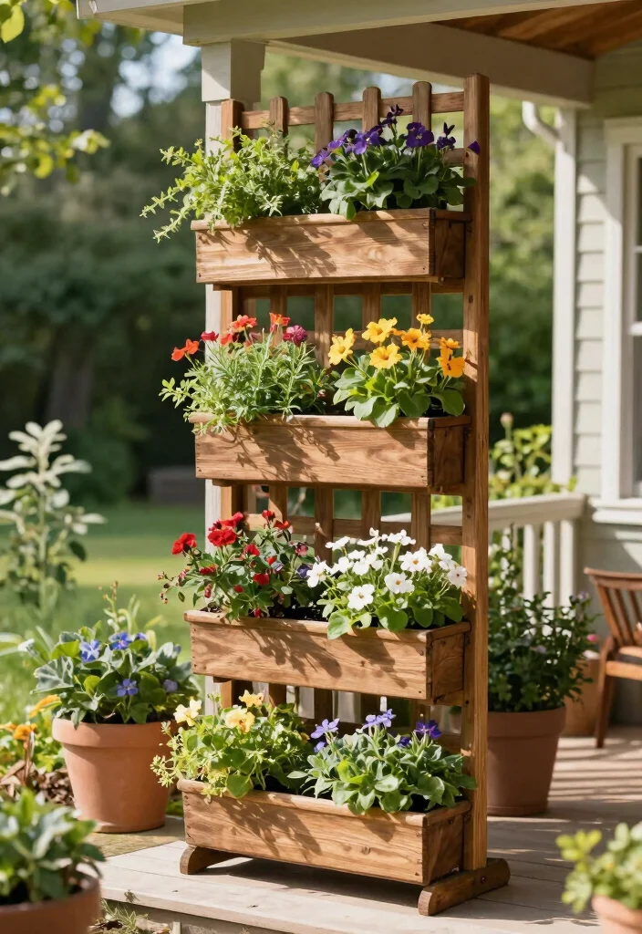 10 Porch Trellis Ideas to Add Privacy and Greenery 67 10 Porch Trellis Ideas to Add Privacy and Greenery - 7. Trellis with Planter Boxes 1