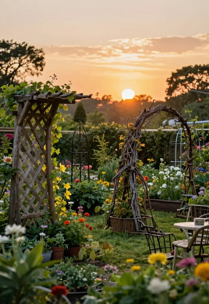 10 Rustic Trellis Ideas for Natural Garden Charm - Conclusion 1