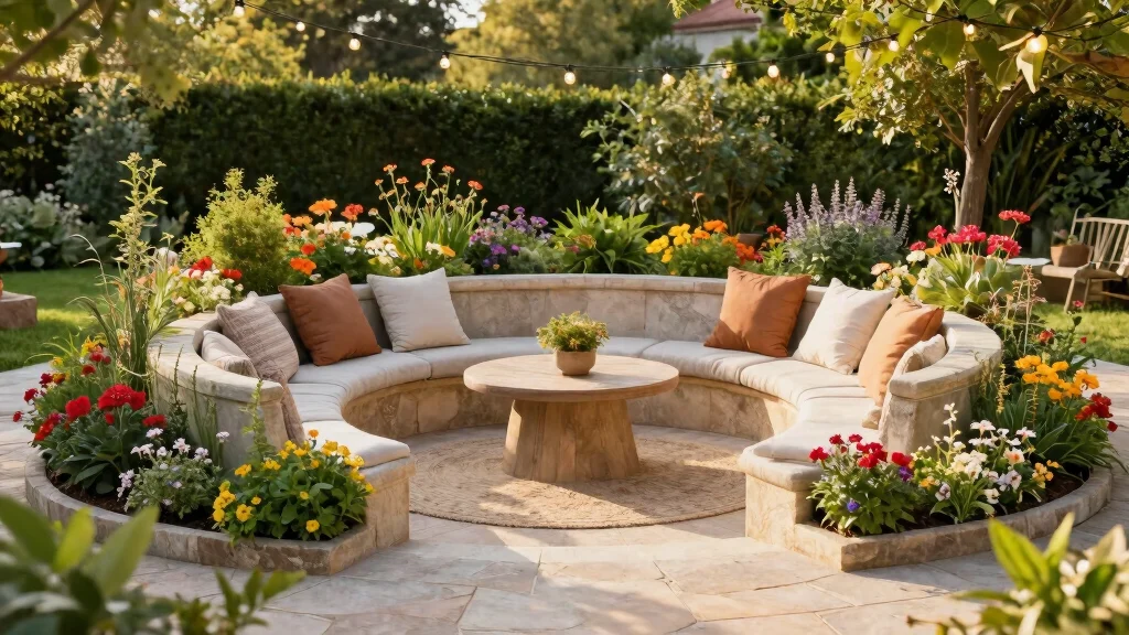 10 Semi Circle Patio Ideas for Soft and Inviting Layouts
