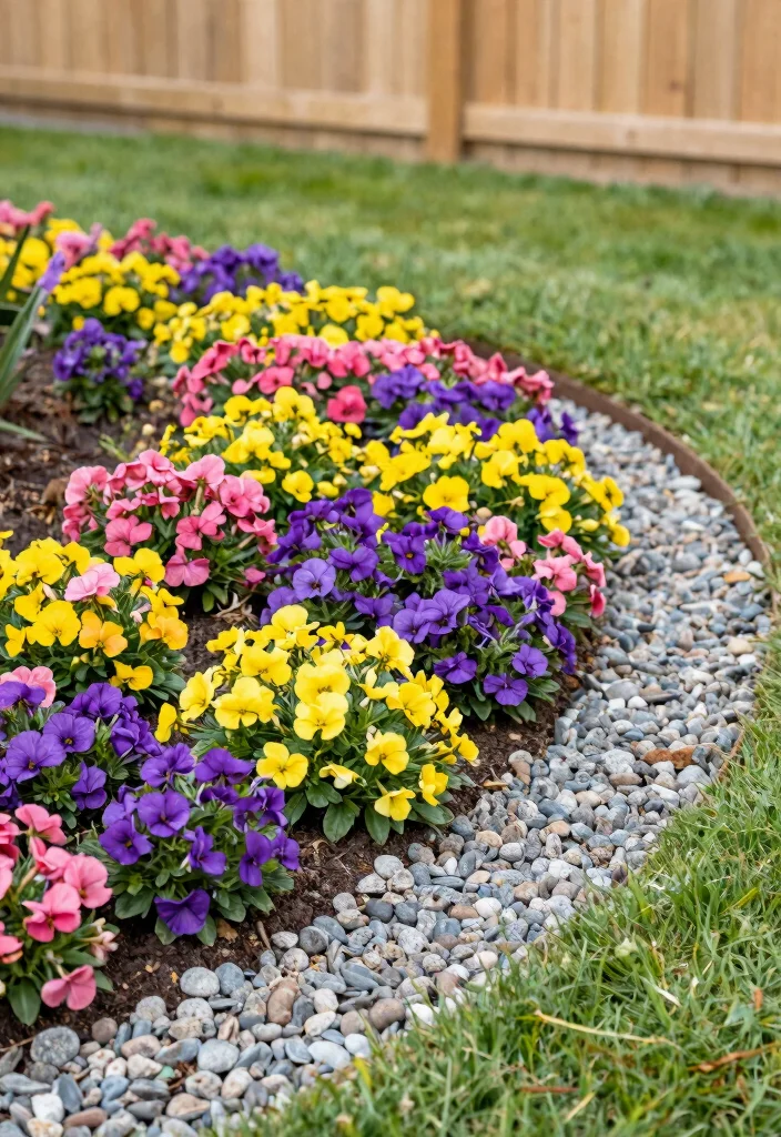 12 Backyard Ideas With Gravel for Budget-Friendly Landscaping - 3. Gravel Borders for Flower Beds 1