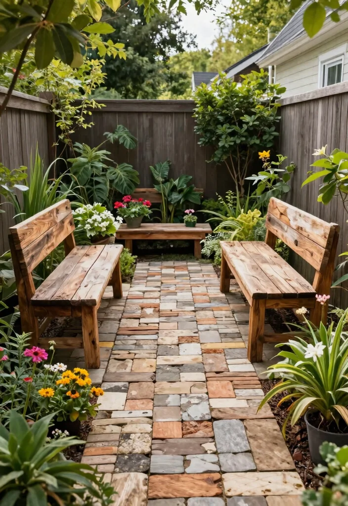 12 Backyard Ideas Without a Pool for Practical Outdoor Spaces - 12. Incorporate Sustainable Materials 1