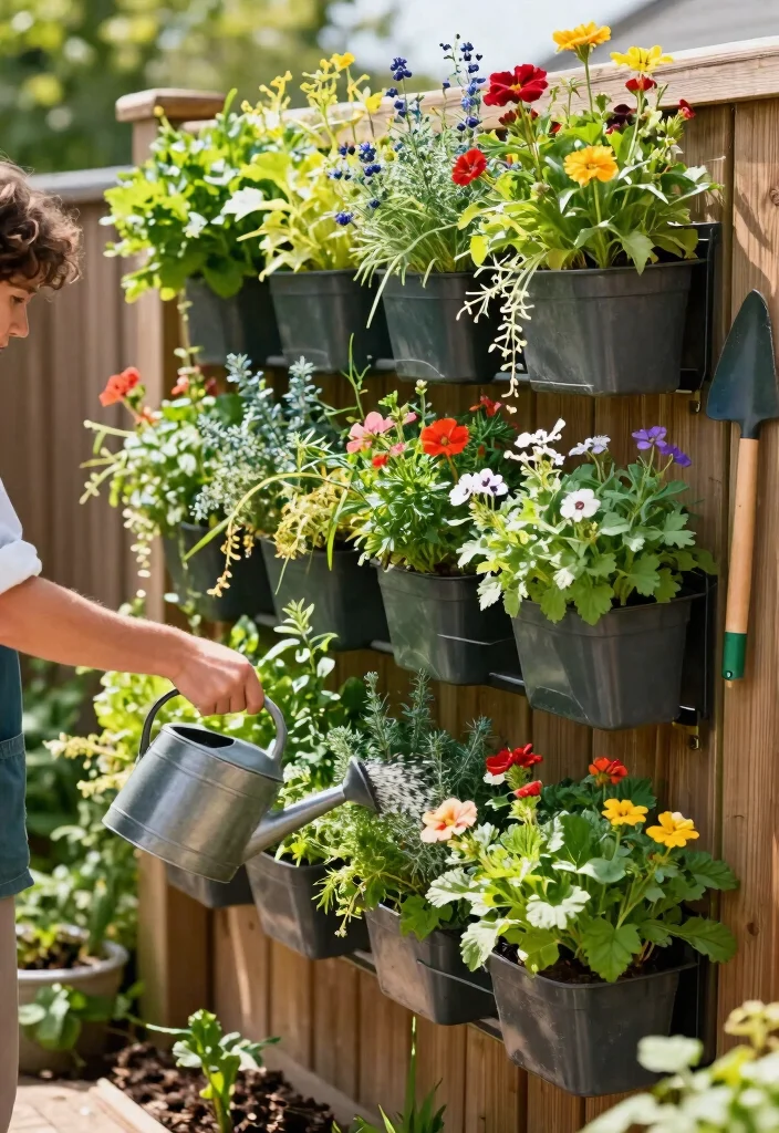 12 Backyard Ideas Without a Pool for Practical Outdoor Spaces - 3. Build a Vertical Garden 1