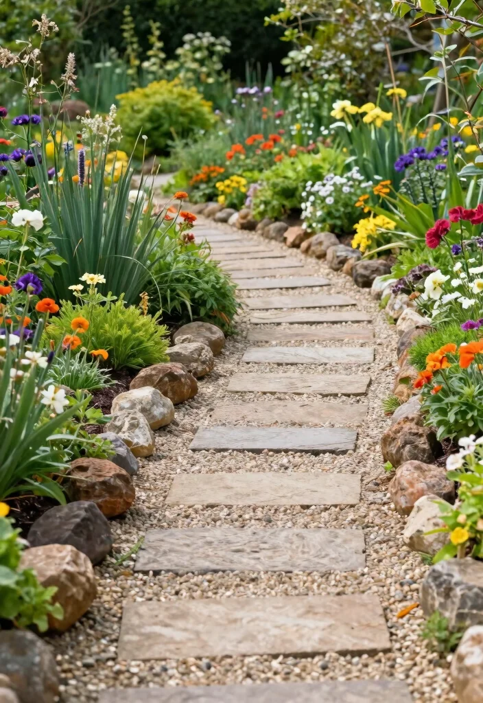 12 Backyard Ideas Without a Pool for Practical Outdoor Spaces - 5. Incorporate Natural Pathways 1