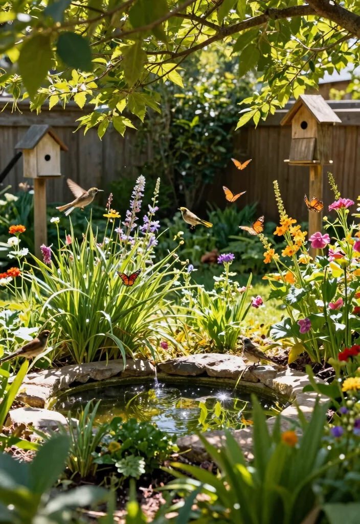 12 Backyard Ideas Without a Pool for Practical Outdoor Spaces - 9. Build a Wildlife Habitat 1