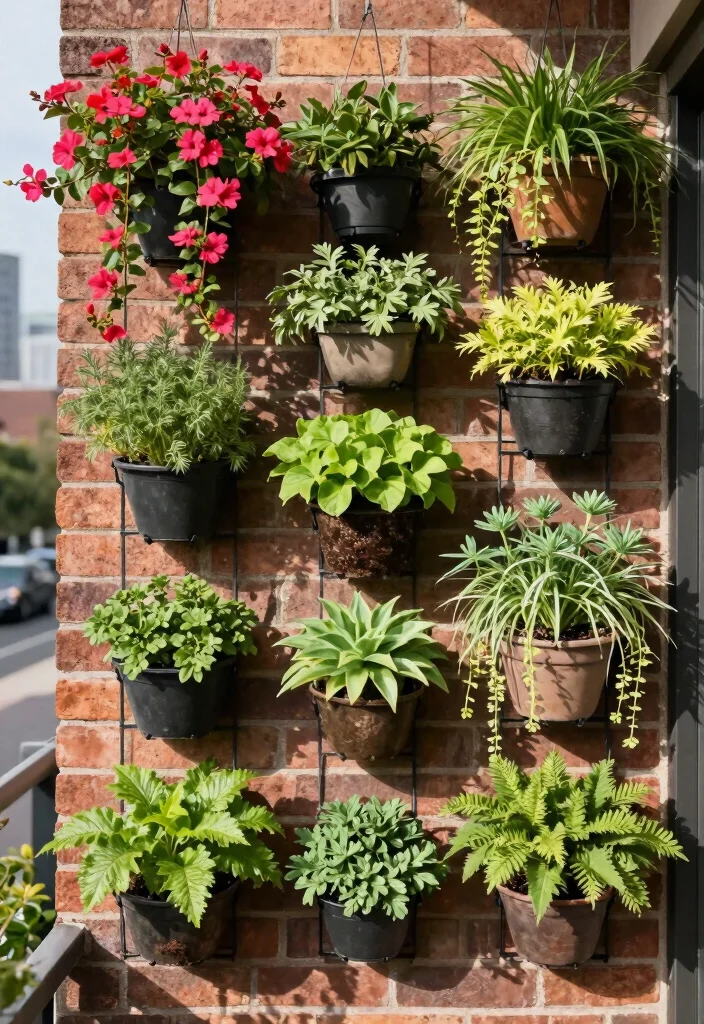 12 City Backyard Ideas for Stylish Small Urban Outdoor Spaces - 1. Vertical Gardens: Maximize Your Space 1